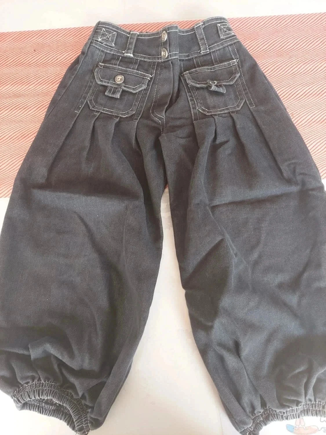 Jean bouffant style sarouel 6 ans